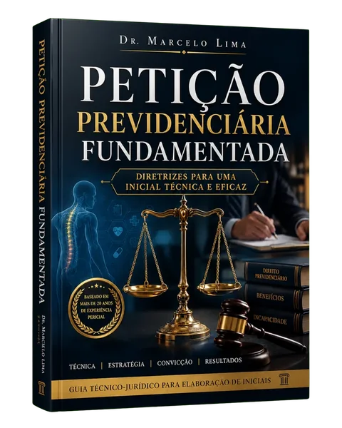 Mockup do e-book Petição Previdenciária Fundamentada
