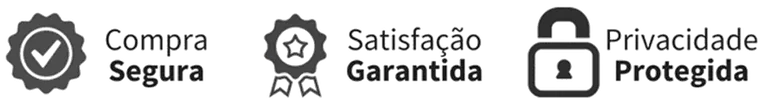 Compra segura, satisfação garantida e privacidade protegida